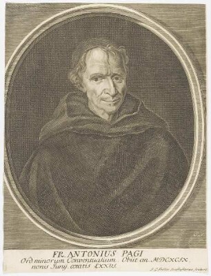 Bildnis des Antonius Pagi