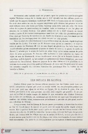 2: Les Ostraca de Karnak