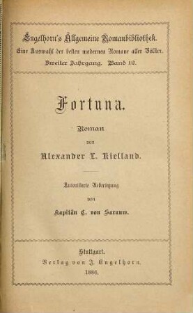 Fortuna : Roman
