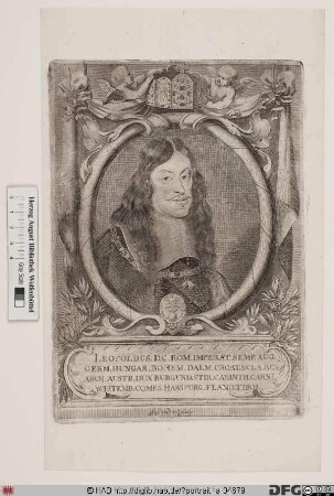 Bildnis Leopold I., römisch-deutscher Kaiser (reg. 1658-1705)