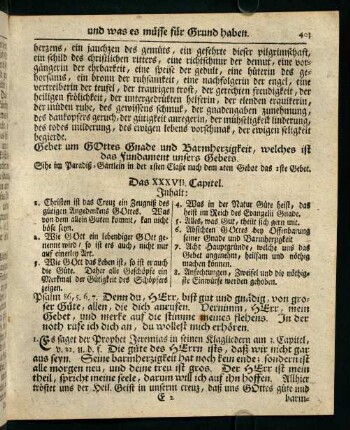 403-430, Das XXXVII. Capitel - Das XLI. Capitel