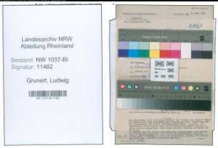 Entnazifizierung Ludwig Grunert , geb. 13.07.1897 (Sekretaer)