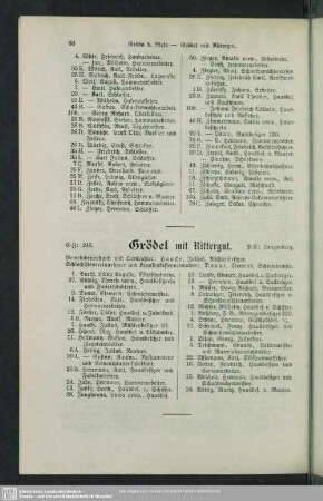 Grödel mit Rittergut