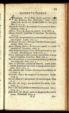 Dissertationes.