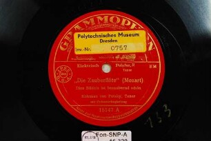 "Die Zauberflöte" : Dies Bildnis ist bezaubernd schön / (Mozart)