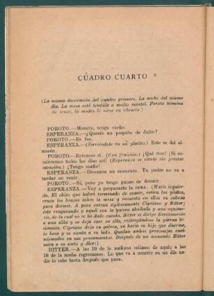 Cuadro cuarto