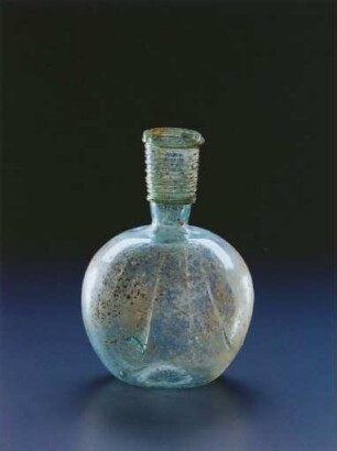 Kugelige Flasche