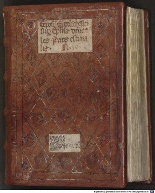 Engelschalci Pragensis expositionis super epistolas dominicales pars aestivalis et pars hiemalis - BSB Clm 18717