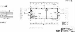Ulm Hbf: Dienstgebäude Bahn/Post auf Bahnsteig 3 (C) Nebengeb.