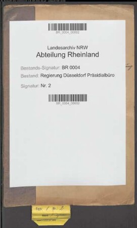Interne Dienstanweisungen, Regelung des Geschäftsgangs