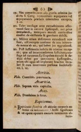 C2v-D4r, Baptismus. - Commodatum.