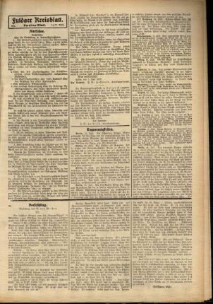 Zweite Ausgabe vom Mittwoch, den 16. Juli 1913.