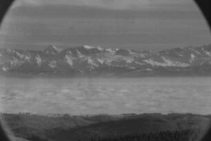Feldberg: Alpenpanorama vom Feldberg, vom Säntis bis ...
