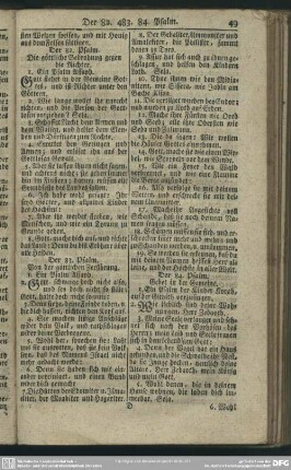 Der 83. Psalm
