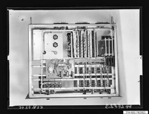 Prüfautomat für Thyristoren, Einschub Nr. M18601.4Sp, Unterseite, Foto 1974