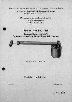 Handverstäuber „Nebula"
