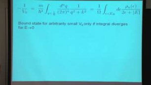 20. Fermi gases, BEC-BCS crossover