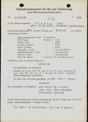 Sterkel, Otto