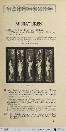 Miniaturen (Nr. 479-506)