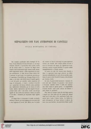 9: Sepolcreto con vasi antropoidi di Cancelli : sulla montagna di Cetona