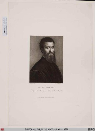 Bildnis Giulio Romano (eig. Giulio Pippi)