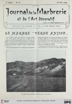 Nr. 16 (16 Juin 1904)