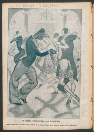 La danza desarrolla los músculos [Ilustración]