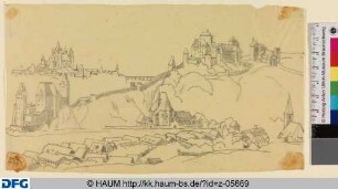 Burg- und Stadtlandschaft