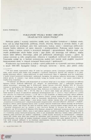 16: Publiczność polska wobec obrazów ukazujących dzieje Polski