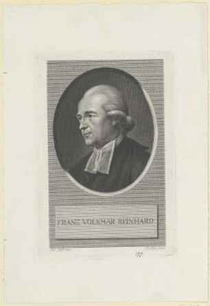 Bildnis des Franz Volkmar Reinhard