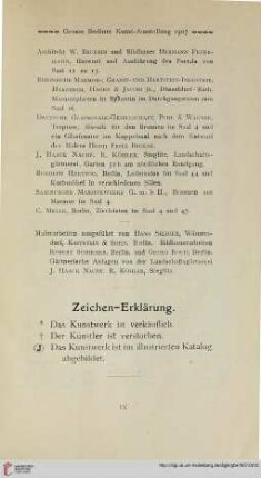 Zeichen-Erklärung
