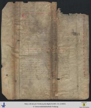 Lateinischer theologischer Traktat, Fragment