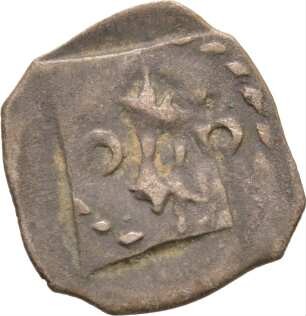 Münze, Pfennig (Vierschlagpfennig), 1406 - 1450