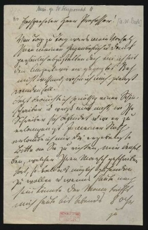 Brief an August Wilhelm Bach : 05.04.1864