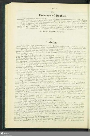 Xb. Exchange of Doubles