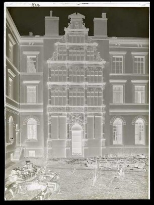Fassade des ehemaligen Hotels "Kaiserhof", Hamburg