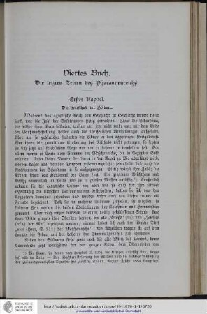 Viertes Buch. Die letzten Zeiten des Pharaonenreichs