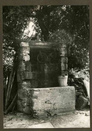Ziehbrunnen, 19. Jh.