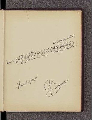 Karl Burrian. – Hamburg, 20.02.1900