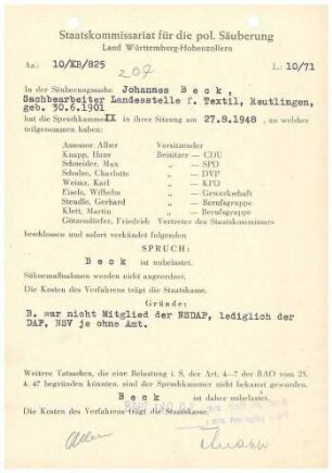 Beck, Johannes