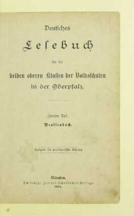 Teil 2, [Schülerbd.]: Realienbuch