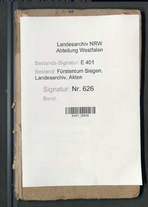 Saalbuch des Amts Freudenberg