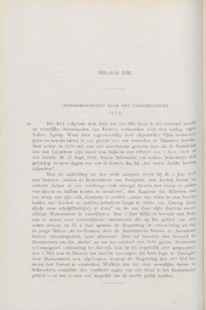 Bijlage XIII. Ontdekkingstocht naar het Tanggeransche, 1679