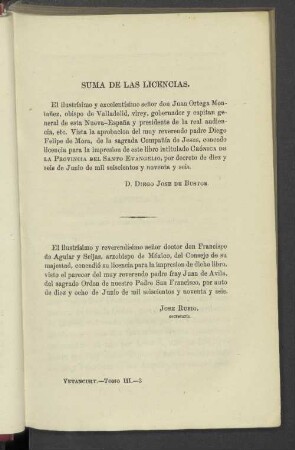 Suma de las licencias.