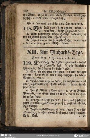 XII. Am Michaelis-Tage