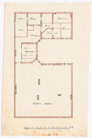 Wohnhaus B. Abenhausen, Berlin-Mitte: Grundriss DG
