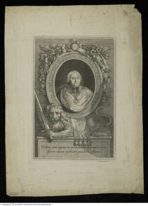 Portrait des Kardinals François-Joachim de Pierre de Bernis - François-Joachim de Pierre de Bernis, Porträt