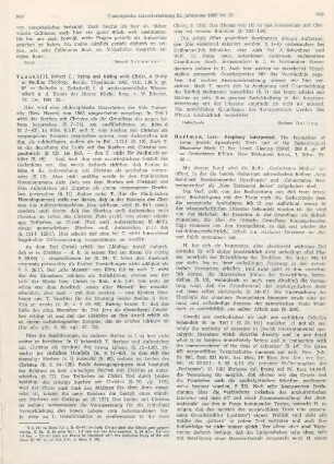 910-912 [Rezension] Hartman, Lars, Prophecy interpreted
