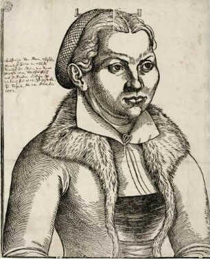 Bildnis Katharina von Bora, Frau Martin Luthers