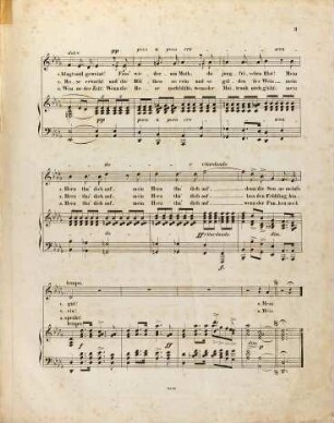 Mein Herz thu' dich auf : (für 1 Stimme mit Begl. d. Pianoforte) ; op. 4
